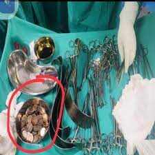 உண்டியல் வயிறு!! 187 நாணயங்களை சாப்பிட்டவர் !!