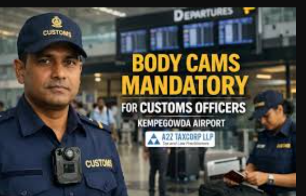 விமான நிலையத்தில் சுங்க சோதனைக்கு ‘பாடி வார்ன்’ கேமரா… !