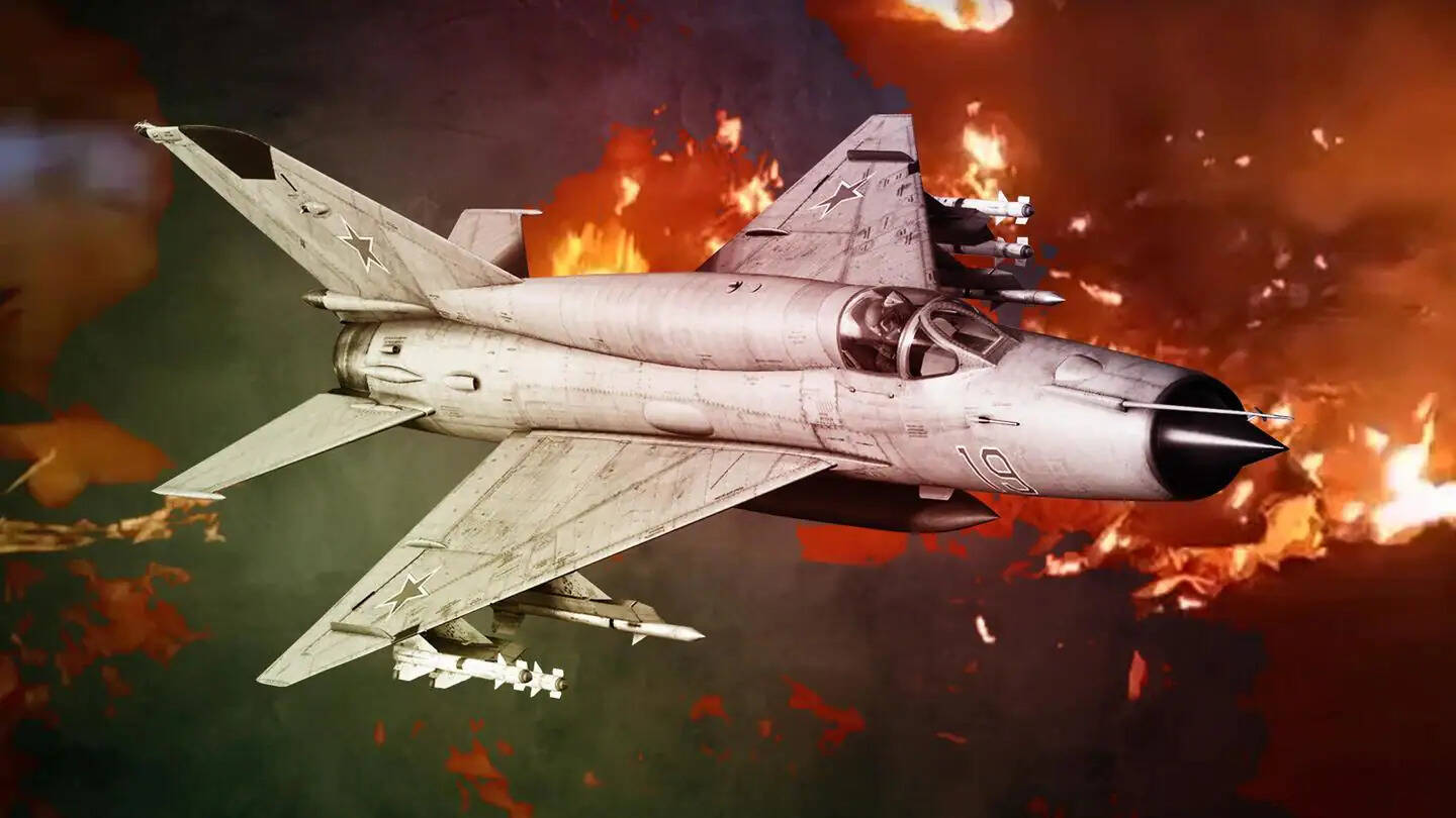 மிக்- 21 போர் விமானம் கீழே விழுந்து கோர விபத்து! அமைச்சர் நாஜ்நாத் சிங் இரங்கல்!