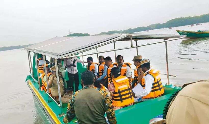 தமிழ்நாட்டின் முதல் 'சோலார் படகு' சேவை தொடக்கம்... சுற்றுலா பயணிகள் வரவேற்பு!