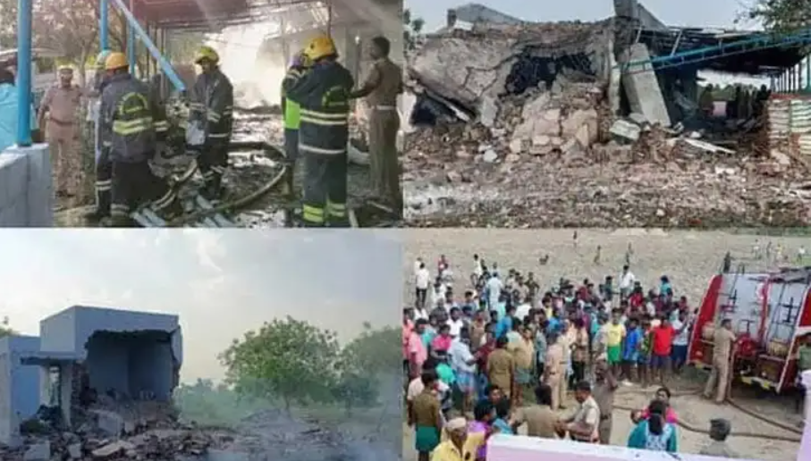 25 பேர் பலியான பட்டாசு ஆலை விபத்து... உரிமையாளர் ஈஸ்வரி கோவையில் கைது!