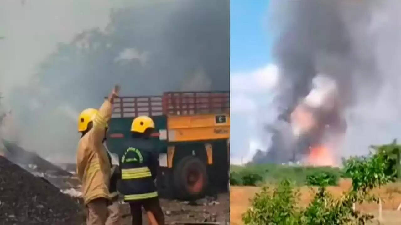 பயங்கர வீடியோ... பட்டாசு ஆலை விபத்தில் 10 பேர் உடல் சிதறி பலி!!