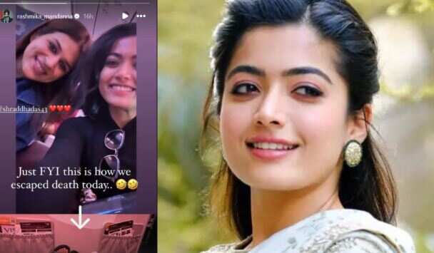 நடிகை ராஷ்மிகா மந்தனா சென்ற விமானத்தில் திடீர் கோளாறு.... வைரலாகும் இன்ஸ்டா!