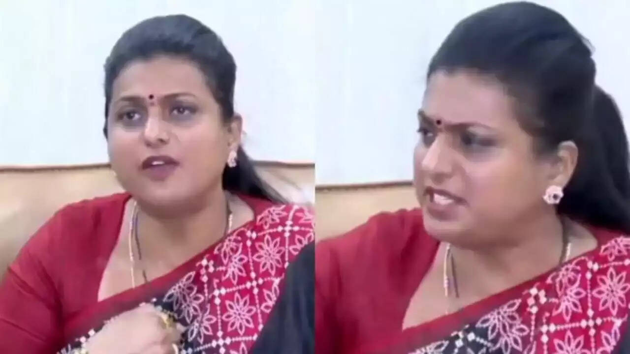 கைதுக்கு பயந்து அரசியலை விடுவேனா? நடிகை ரோஜா ஆவேசம்... பவன் கல்யாணைச் சுட்டிக்காட்டி கேள்வி!