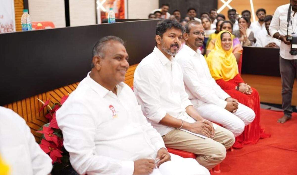 ஏப்.26, 27ல் கோவையில் தவெக வாக்குச்சாவடி முகவர்கள் கருத்தரங்கு... விஜய் பங்கேற்பு!