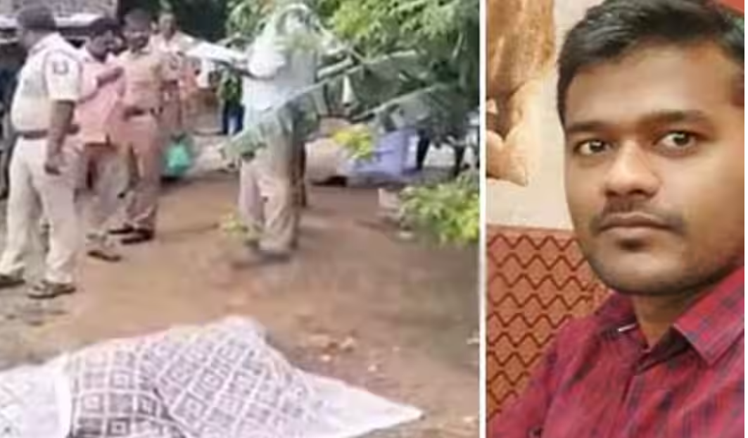 பயங்கரம்... தந்தையை வெட்டி கொலை செய்த பள்ளி ஆசிரியர்... !!