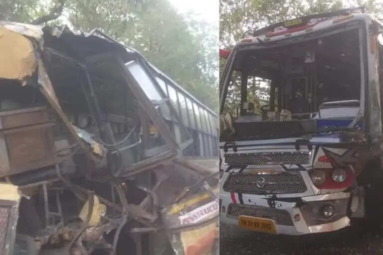 தருமபுரி அருகே பயங்கரம்… கோர விபத்தில் சிக்கி 20 பேர் படுகாயம்…