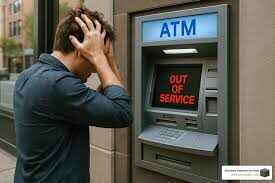 பணம் வரல... ஏ.டி.எம். எந்திரத்தை அடித்து நொறுக்கிய தொழிலாளி!