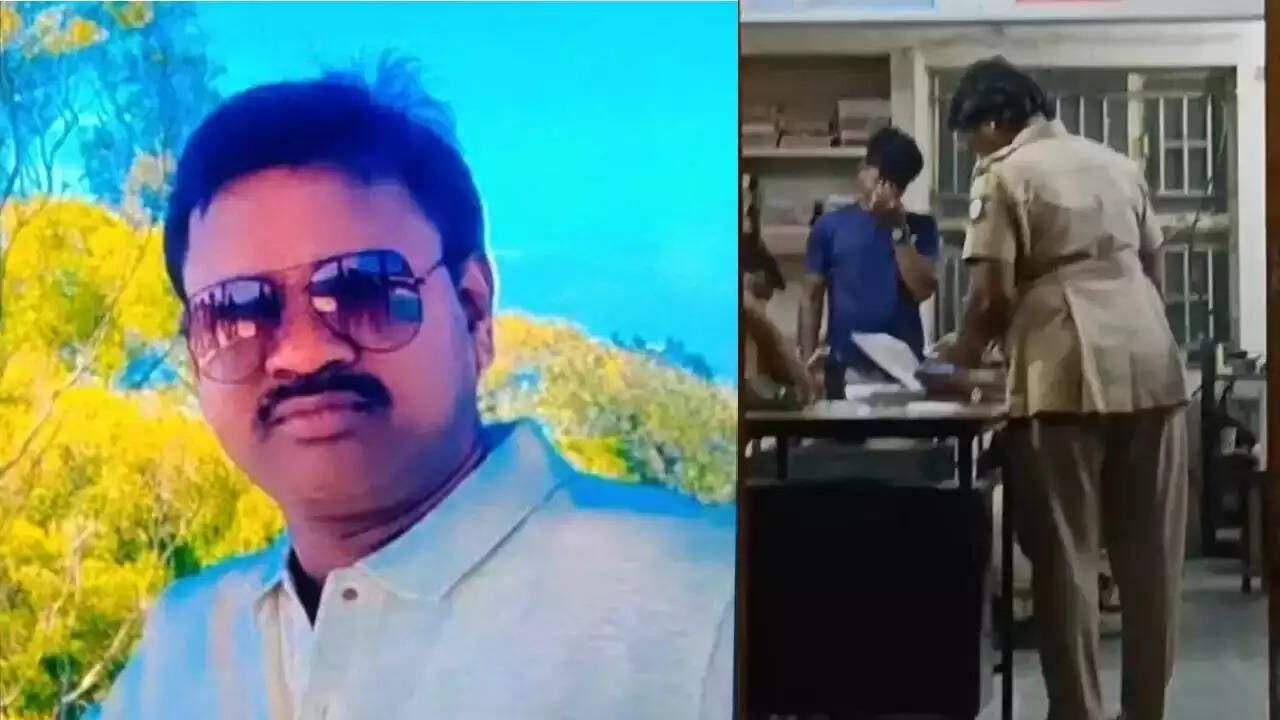 காவல் நிலையம் வாசலில் அடித்தே கொலை! திருவள்ளூரில் பரபரப்பு!