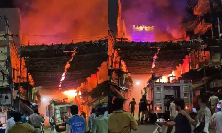 திருப்பதியில் திடீர் தீவிபத்து!