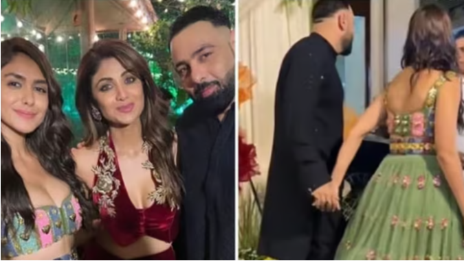 வைரலாகும் வீடியோ... நடிகை மிருணாள் தாக்கூர் காதலருடன் பார்ட்டியில் பங்கேற்பு!