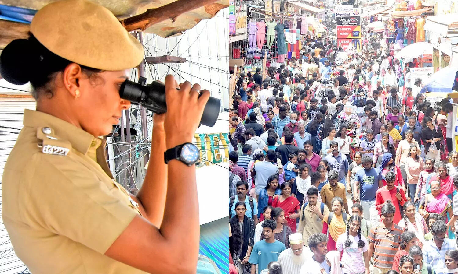 தீபாவளி பாதுகாப்பு ஏற்பாடுகள் தீவிரம்... சென்னையில் 18,000 போலீசார் கண்காணிப்பு!