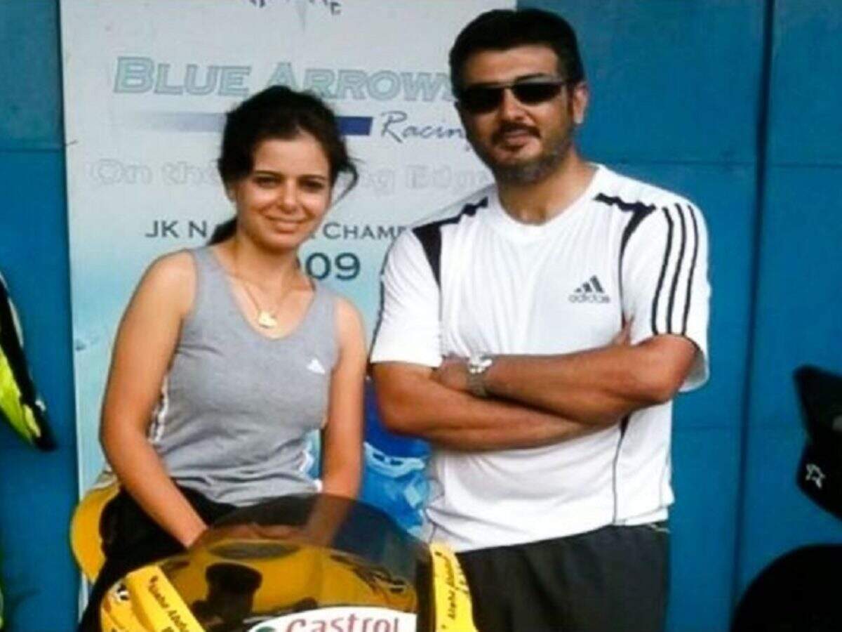 நடிகர் அஜித்தின் தோழி பாஜகவில் இணைந்தார்! இந்தியாவின் முதல் பைக் ரேசர்!