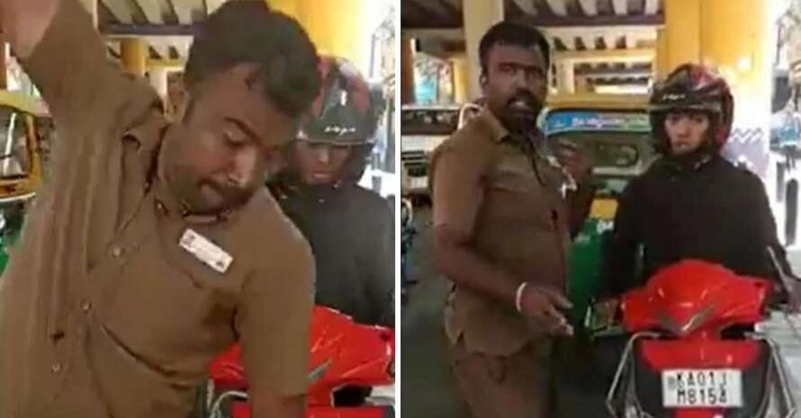 வீடியோ... சவாரியிடம் பேரம் பேச முடியல... பைக் டாக்ஸி ஓட்டி வந்த இளைஞரின் செல்போனை பிடுங்கி உடைந்த ஆட்டோ டிரைவர்!