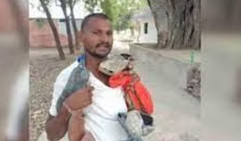 பகீர்... மொட்டையடித்து செருப்பு மாலை போட்டு ஊர்வலம்!!