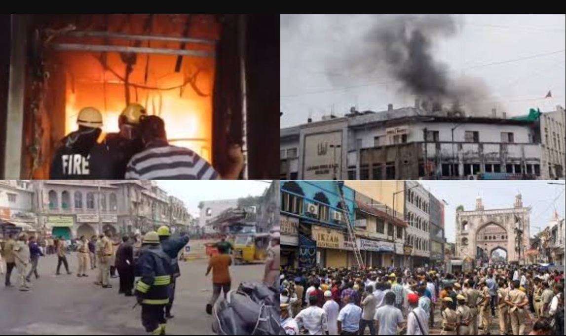 3 மாடி கட்டிடத்தில் திடீர் தீவிபத்து... குழந்தைகள் பெண்கள் உட்பட 17 பேர் பலி!