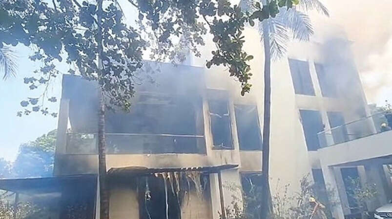 தீ விபத்தில் மாடியிலிருந்து குதித்து தப்பிய பணிப்பெண்ணும் உயிரிழப்பு!