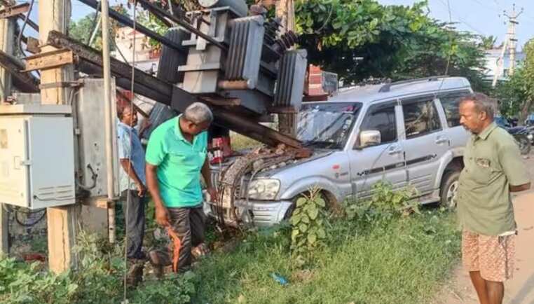 கோவையில் அதிர்ச்சி...காலையிலேயே நிறை போதை... சரக்கு வாங்க சென்றபோது விபத்து..!