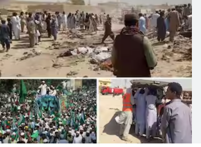 மசூதி அருகே குண்டு வெடிப்பு... 34பேர் பலி... 130 பேர் படுகாயம்!!