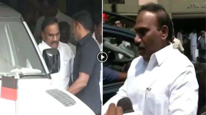 பெண்களை இழிவுபடுத்தி பதிவு... செய்தியாளர்களின் கேள்விகளுக்கு ஓட்டம் எடுத்த ஆ.ராசா!