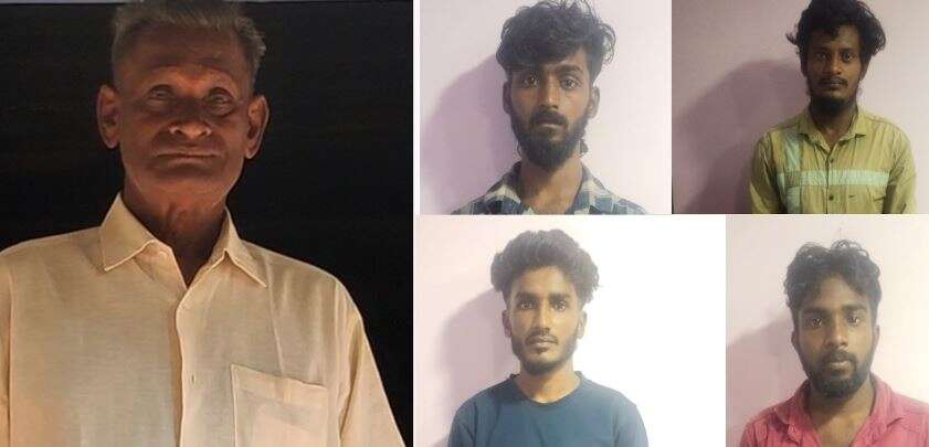 வேற லெவல்.. முகமூடி கொள்ளையர்களை லெப்ட் ரைட் வாங்கிய முதியவர்..!