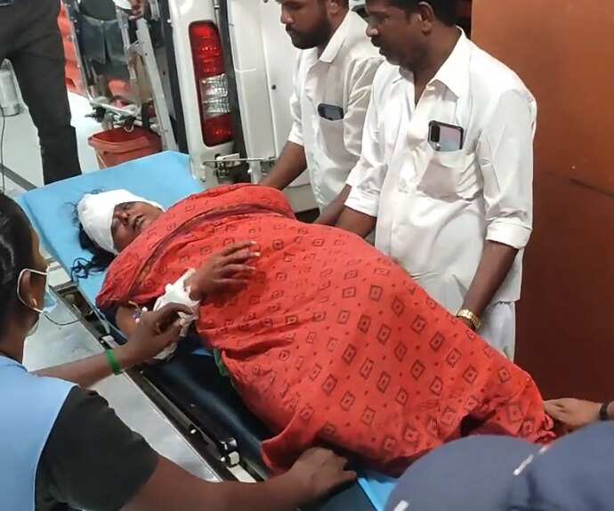 அதிர்ச்சி!! மாற்றுத்திறனாளி மனைவி கையை வெட்டி துண்டாக்கிய கொடூர கணவன்!