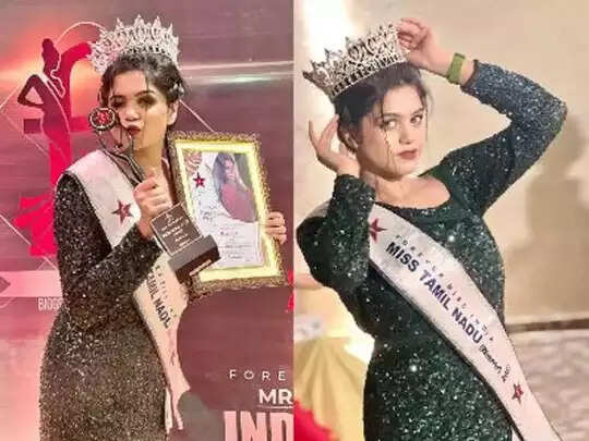 அசத்தல்! ‘மிஸ் தமிழ்நாடு’ பட்டம் வென்ற கூலி தொழிலாளியின் மகள்! குவியும் வாழ்த்துகள்!