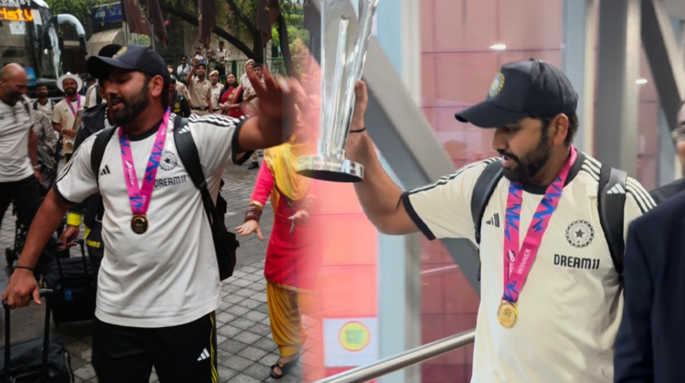 வெல்கம் வேர்ல்டு சாம்பியன்ஸ்.... டெல்லி வந்த இந்திய அணிக்கு உற்சாக வரவேற்பு!