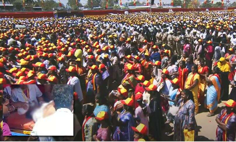 விஜய் கூட்டத்தில் மீண்டும் பரபரப்பு... ரசிகர் மாரடைப்பால் மரணம்!