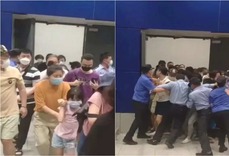 வைரலாகும் வீடியோ!! கொரோனா பரிசோதனைக்கு பயந்து தெறித்து ஓடும் மக்கள்!!