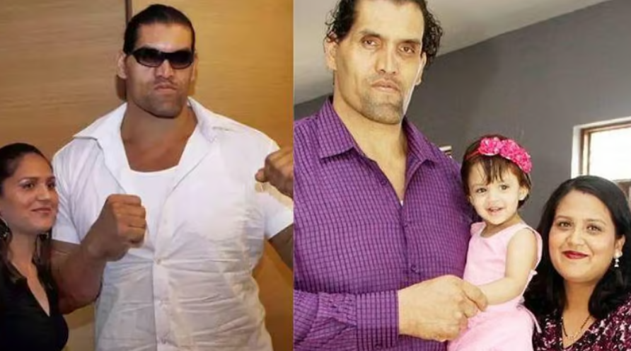 க்யூட் வீடியோ... பிரபல மல்யுத்த வீரர் கிரேட் காளிக்கு ஆண்குழந்தை!