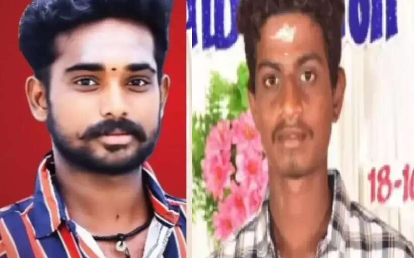 அதிவேகமாக வந்த லாரி மீது மோதிய பைக் !! 2 இளைஞர்கள் பலி!! வெளிநாடு செல்ல இருந்த நிலையில் சோகம்!!