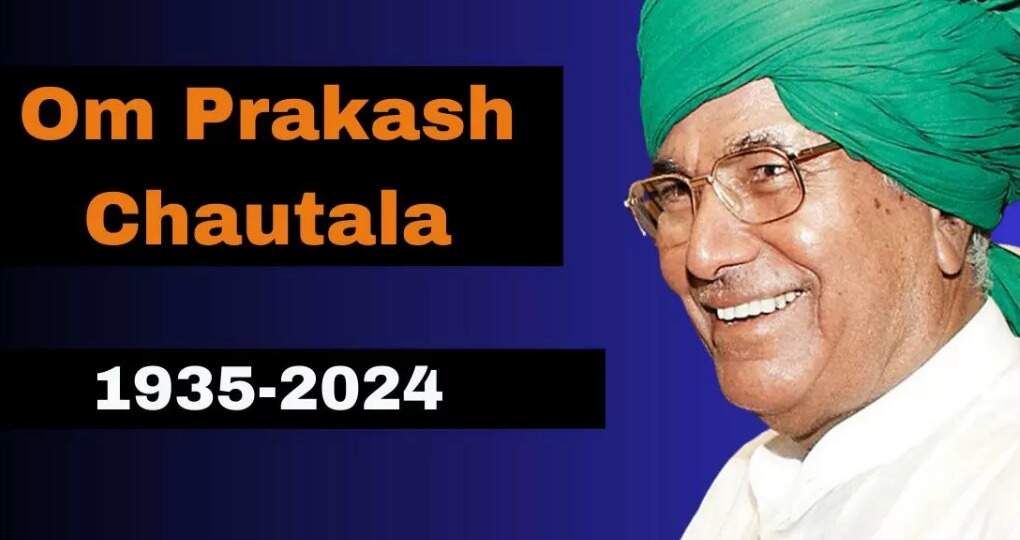இன்று காலை ஹரியானா முன்னாள் முதலமைச்சர் ஓம்பிரகாஷ் சௌதாலா காலமானார்... தலைவர்கள் இரங்கல்!