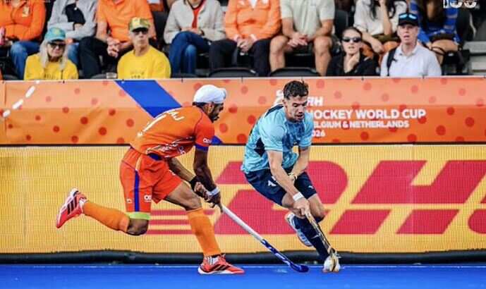 உலகக் கோப்பை ஹாக்கி... 4-2 என்ற கோல் கணக்கில் இந்தியா தோல்வி!