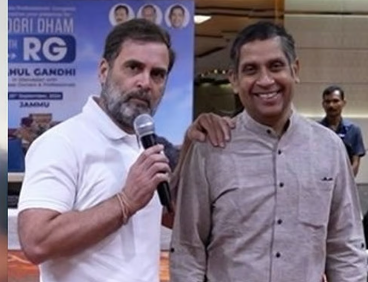 ராகுல் காந்தியுடன் பிரவீன் சக்கரவர்த்தி சந்திப்பு!