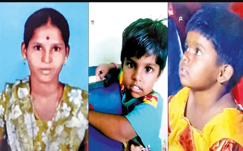 2 குழந்தைகளுடன் கிணற்றில் குதித்து தாயும் தற்கொலை!