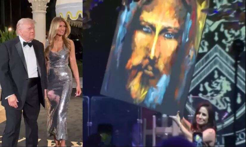 ரூ.24 கோடிக்கு ஏலம் போன இயேசு ஓவியம் - விருந்து நிகழ்வில் அமெரிக்க அதிபர் டிரம்ப் அசத்தல்!