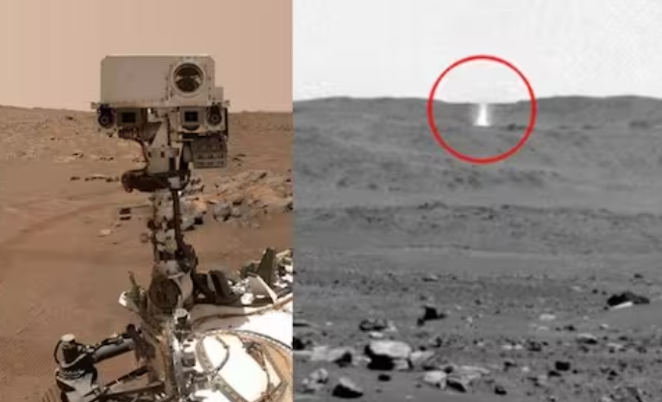 200 அடி உயரத்தில் செவ்வாய் கிரகத்தில் சூறாவளி... மாஸ் வீடியோ!!