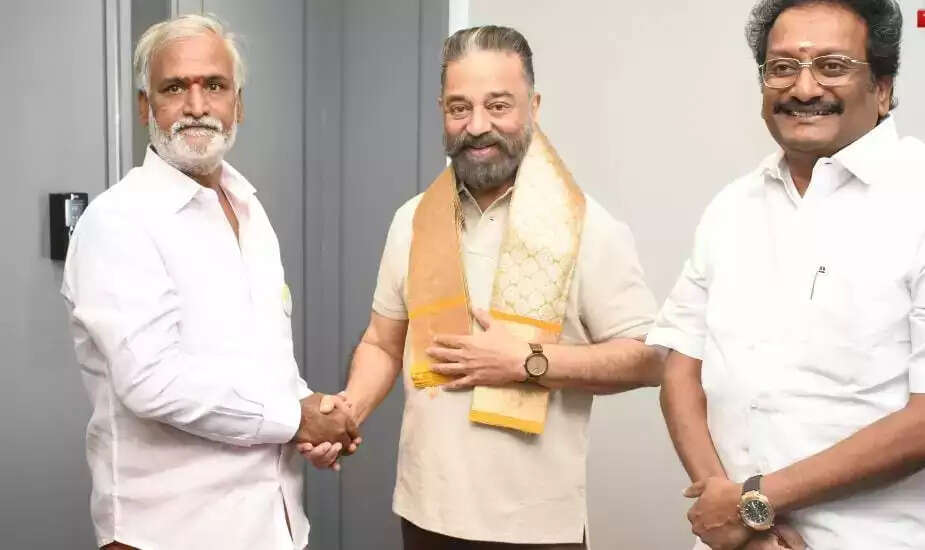 வாழ்த்துகள்... நடிகர் கமல்ஹாசன் மாநிலங்களவை எம்பி ஆகிறார்... அமைச்சர் சேகர் பாபு சந்திப்பு!