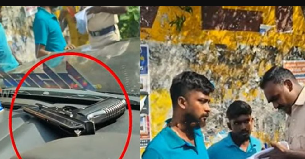 கொடைக்கானல் சுற்றுலா சென்ற இளைஞர்களிடம் துப்பாக்கி.... 3 கிமீ தூரம் வரை விரட்டி சென்று பறக்கும் படை அதிரடி!