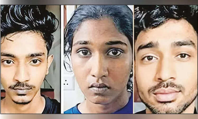 அடுக்குமாடி குடியிருப்பில் கஞ்சா வியாபாரம்… இளம்பெண் உட்பட 3 பேர் கைது