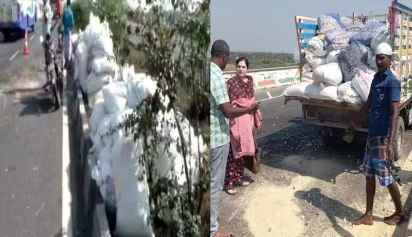 பக்காவா ப்ளான் போட்டும் சோகம்.. ஒரு டன் ரேஷன் அரிசி பறிமுதல்!