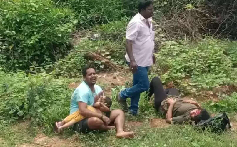 தூக்கி வீசப்பட்ட குழந்தை சம்பவ இடத்திலேயே பலி! தீபாவளிக்கு சொந்த ஊருக்கு கிளம்பிய போது சோகம்!